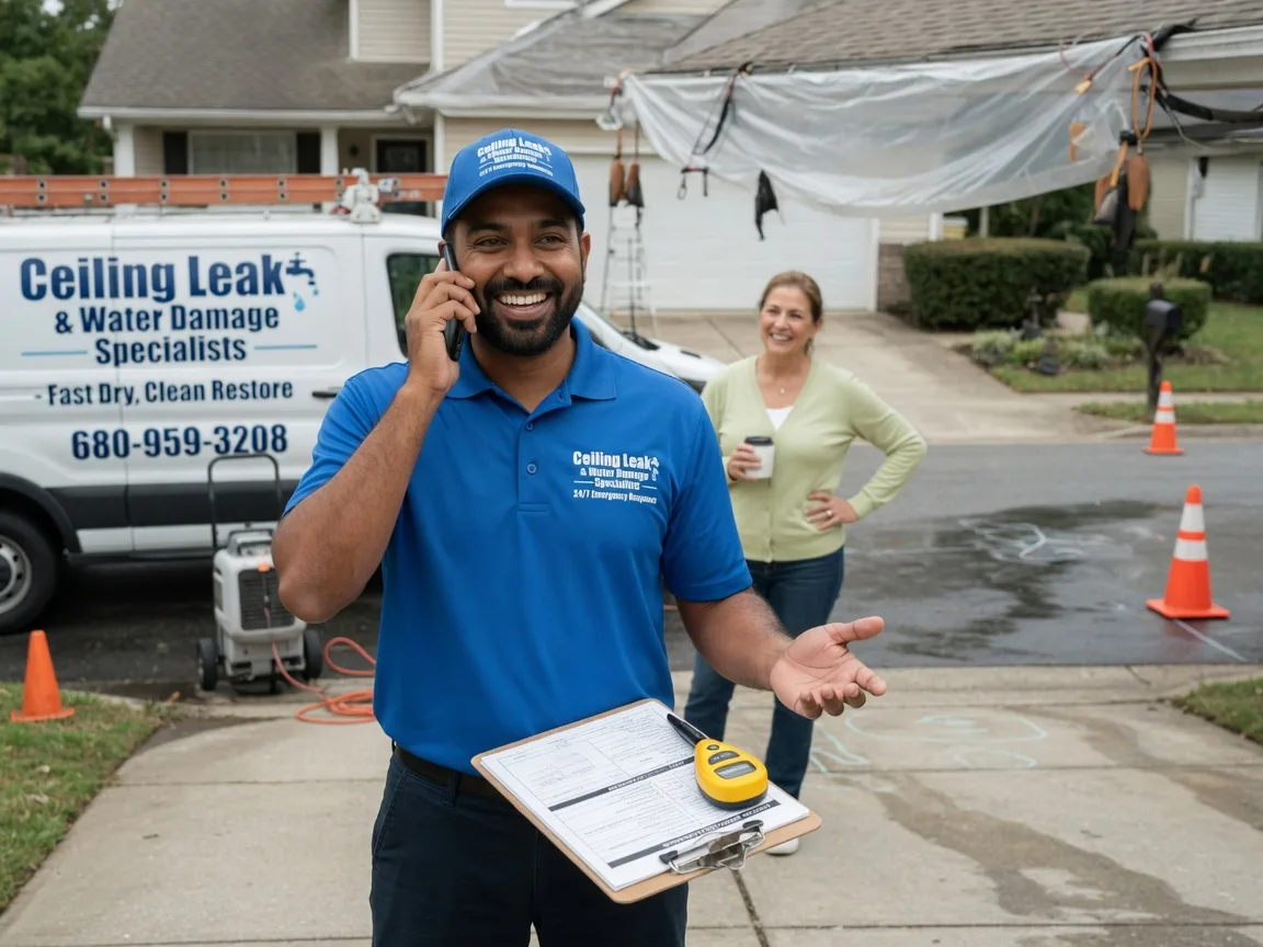 Ceiling Leak Cleanup Grafton, VT FAQs
